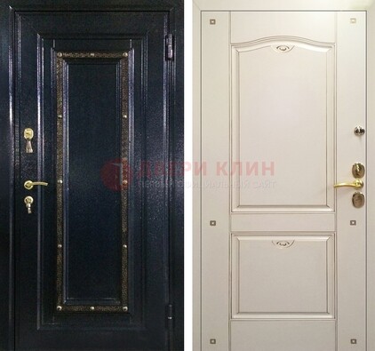 Входная дверь Дверь с золотистым декором ДПР-3
